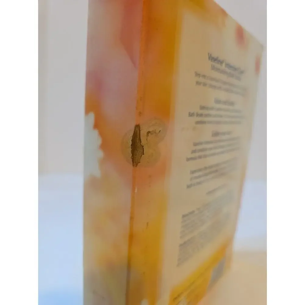 New VASELINE Peaceful Orchard with Chamomile Intensive Care Bath Beads 24 oz